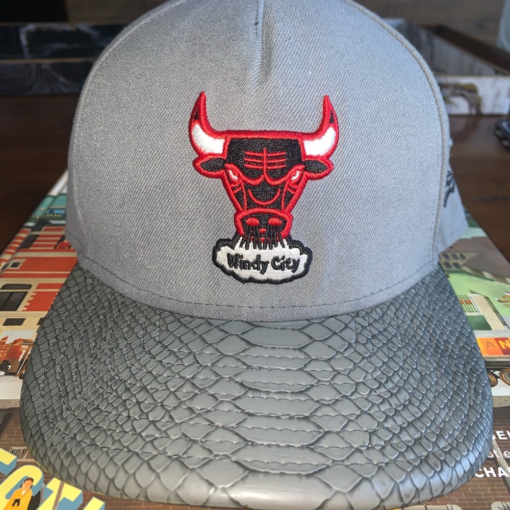 New Era hardwood classic bulls strapback